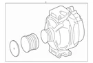 Genuine Mercedes-benz Three-phase Alternator 000-906-77-03. Fixed Price $1121.00.
