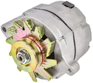 Jegs 10165 Ford 1-WIRE Alternator 100 Amp V-belt Pulley Natural Finish. Fixed Price $136.99.