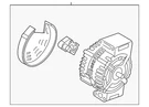 Genuine Volvo Alternator 36051423. Fixed Price $585.96.