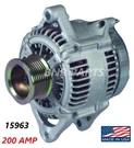 200 Amp 15963 Alternator Dodge Dakota New High Output Hd Usa 1990-1996 2.5L. Fixed Price $199.98.