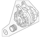Genuine Ford Alternator JX6Z-10346-K. Fixed Price $408.20.