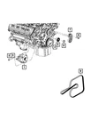 Genuine Mopar Alternator Remanufactured R6044380AH. Fixed Price $300.38.