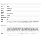 Jeep 2014-2023 Cherokee Alternator And Compressor Bracket 4627154AC. Fixed Price $59.99.