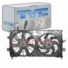 Tyc Dual Radiator & Condenser Fan Assembly For 2006-2007 Chevrolet Monte Eb. Fixed Price $183.20.
