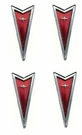 Oer Pontiac Rally Ii Wheel Center Cap Emblem Set 1973-1981 Firebird. Fixed Price $55.98.