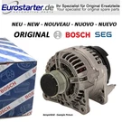 1*ALTERNATOR New Genuine Bosch Seg Oe Ref. 0124625137 For John Deere. Fixed Price $629.64.