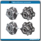 Pcs Wheel Hub Bearings Front Rear Awd For Nissan Rogue Sl 2.5L L4 2008-2013. Fixed Price $90.62.