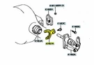 Toyota Genuine 4145160010 Fork Differential Lock Shift 41451-60010 Oem. Fixed Price $30.81.