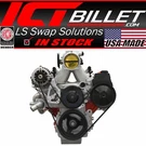 Truck - Alternator And LS1 Camaro Power Steering Pump Bracket Kit Turnbuckle. Fixed Price $289.99.