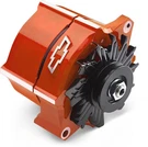 Proform 141-148 Slant-edge Alternator With Raised Bowtie Emblem Chevy Small. Fixed Price $234.95.
