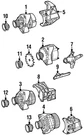 Genuine Mercedes-benz Remanufactured Alternator 009-154-88-02-83. Fixed Price $389.15.