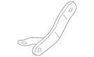 Genuine Nissan Alternator Adjusting Bracket 11715-JK20A. Fixed Price $44.15.