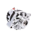 CS-130 Type 220 Amp Alternator With Serpentine Pulley For Gm Chevy V8 Chrome. Fixed Price $286.70.