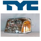 Tyc Left Headlight Assembly For 2004-2005 Gmc Envoy Xuv Electrical Lighting Xb. Fixed Price $96.98.