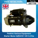 Starter Motor For Massey Ferguson 8250 8260 8270 2873K532 2873K621. Fixed Price $181.17.