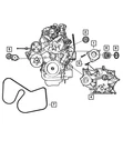 Genuine Mopar Alternator Remanufactured R4868430AE. Fixed Price $248.16.