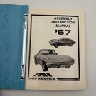 1967 Chevrolet Corvette Assembly Instruction Manual Mid America (1977 Reprint). Fixed Price $37.49.