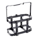 Smittybilt 5 Gallon Gas Jerry Can Holder Black Metal W/ Lockable Strap 2798. Fixed Price $54.73.