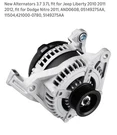 New Alternators 3.7L Fit For Jeep Liberty 2010 2011 2012. Fixed Price $99.90.