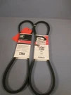 Gates Trueflex V-belt Light Duty (lot Of 2) 2380. Fixed Price $29.99.