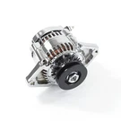 Universal Denso Style 90 Amp Mini Race Alternator With 3/8" V-belt Pulley Chrome. Fixed Price $224.84.