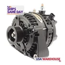 Tuff-stuff 8435B6G1W, LS225 Max Amp Alternator Groove 1-WIRE Black Performance. Fixed Price $497.72.