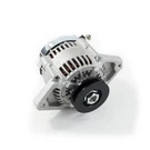 Universal Denso Style 90 Amp Mini Race Alternator With 3/8" V-belt Pulley Satin. Fixed Price $194.66.