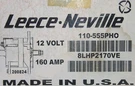 Prestolite Leece-neville Alternator 160A 12V Model 110-555PHO 8LHP2170VE. Fixed Price $345.00.