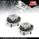 Front Wheel Bearing And Hub Assembly For Dodge Ram 1500 W/ Abs 2006 - 2008 Lug. Fixed Price $63.15.