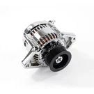 Denso Style 90 Amp Mini Race Alternator With Serpentine Pulley - Chrome. Fixed Price $224.84.