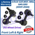 Moog Oem Front Sway Bar Links For 2009-2022 Infiniti G37,M37,M56,Q40,Q50 4X4. Fixed Price $82.99.
