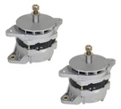 (2 Pack) Alternator 12V/100A/22SI Replaces Oem: 10459188. Fixed Price $291.99.