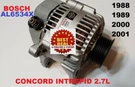 1998 2001 Concorde Intrepid 2.7L (6S) Alternator Generator 120-AMP 6534X. Fixed Price $69.00.