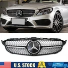 For Mercedes Benz W205 C-class 2019 2021 C200 C300 Front W/star Grille. Fixed Price $79.99.
