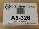 Brand New C.e. Niehoff A5-326 Housing Rear. Fixed Price $209.99.