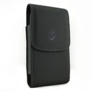 Black Leather Case Side Cover Belt Holster For Cell Phones. Fixed Price $9.98.