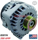 200 Amp 8301N Alternator High Output Chevy Gmc Hummer Cadillac Pin New Hd. Fixed Price $299.98.