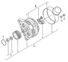 Genuine Vw Skoda Seat Beetle Cabriolet Alternator 'eco' JZW903021PX. Fixed Price $549.86.