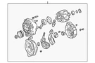 Genuine Lexus Alternator 27060-50230-84. Fixed Price $358.20.