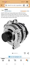 Asape 11570 High Output Alternator 160A 12V For Dodge, Chrsyler, Ram C/v, Vw. Fixed Price $60.00.