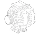 Genuine Mercedes-benz Three-phase Alternator 000-906-69-06. Fixed Price $1387.97.