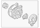 Genuine Volvo Alternator Exch 36051414. Fixed Price $709.93.