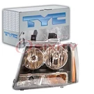 Tyc Left Headlight Assembly For 2007-2014 Chevrolet Tahoe Electrical Ko. Fixed Price $120.13.