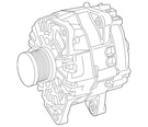 Genuine Mercedes-benz Alternator 000-906-03-04-80. Fixed Price $1117.68.