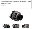 Genuine Ford Motorcraft GLV-9120-RM Alternator. Fixed Price $169.99.