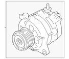Genuine Subaru Alternator 23700AB16A. Fixed Price $446.22.