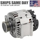 Alternator For Volkswagen Tiguan 2009-2017 L4 2.0L 150 Amp 11070N 06B903016S. Fixed Price $87.99.