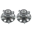 2X Rear Wheel Bearing & Hubs For Honda Civic W/ Abs 1.8L Lx Dx. Fixed Price $60.18.