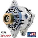 200 Amp 7751 Alternator Mercury Tracer Ford Escort 1.9L High Output Performance. Fixed Price $219.98.