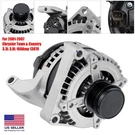 Alternator For 2001-2007 Chrysler Town & Country 3.3L/3.8L 160AMP 13870 4686430A. Fixed Price $81.99.